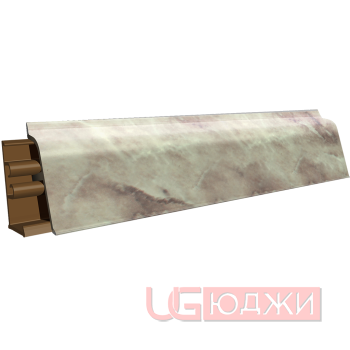 Плинтус для столешниц LB-38 3,0м 6031 Мрамор бежевый (338)