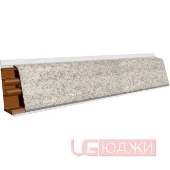 Плинтус для столешниц LB-37 3,0м 6010 Петра серая (/210)