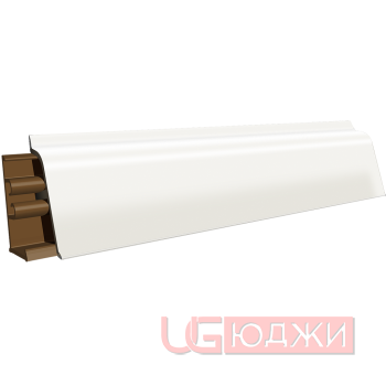 Плинтус для столешниц LB-38 RUS 3,0м 11 Белый матовый (10м, 737м, 976м/476)