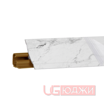 Плинтус для столешниц LB-23 RUS 3,0м 15 (6184) Мрамор белый (0437м, 0920м, 2349м, 3027м, 3027г, 730м, 730г, 3141м/600)