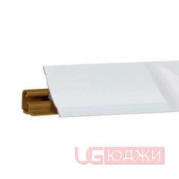 Плинтус для столешниц LB-23 RUS 3,0м 11 (600) Белый (10м/600)