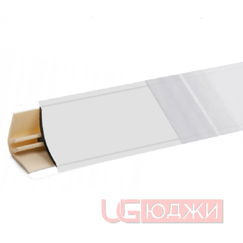 Плинтус для столешниц LB-15 RUS 3,0м 11 (600) белый (10м/600)