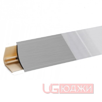 Плинтус для столешниц LB-15 RUS 3,0м 13 (611) алюминий (/001)