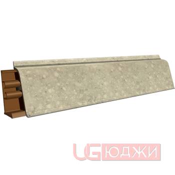 Плинтус для столешниц LB-38 RUS 3,0м 54 (601) Семолина серая (3043м, 542м/210)