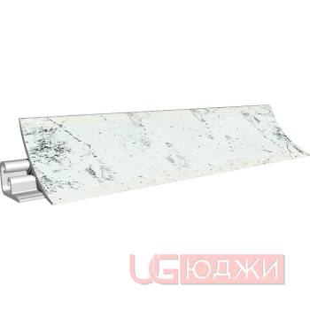 Плинтус для столешниц LB-23 RUS 3,0м 14 (6156) Мрамор марквина белый (3028м, 3028г/600)