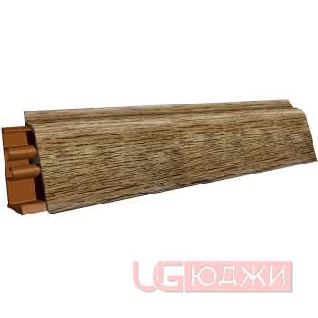 Плинтус для столешниц LB-38 RUS 3,0м 30 Дуб ниагара (0432м, 0443м,065ам, 230ам, 909т, 932м/339)