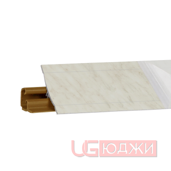 Плинтус для столешниц LB-23 RUS 3,0м 38 (6148) Мрамор Карарра (14м/6014)