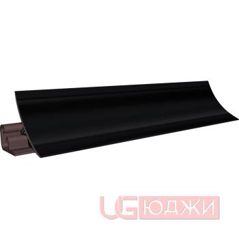 Плинтус для столешниц LB-23 RUS 3,0м 12 (6051) Чёрный матовый (961м, 1021т/619)
