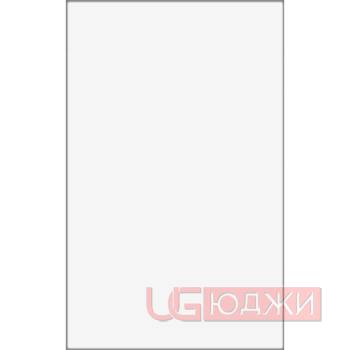 Фасад AcrylicMatt 18мм 001 Белый арктический матовый кромка цвет