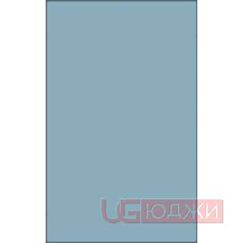 Фасад AcrylicMatt 18мм 009 Небесная лазурь матовая кромка цвет