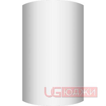 Фасад AcrylicMatt 18мм полукруглый R300мм высота 151-1000мм 001 Белый арктический матовый кромка цвет