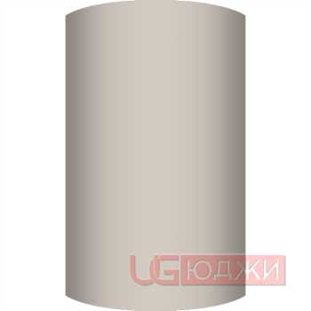 Фасад AcrylicMatt 18мм полукруглый R300мм высота 151-1000мм 005 Кашемир матовый кромка цвет