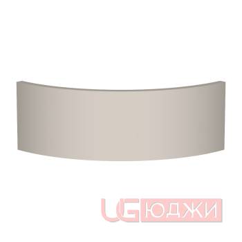 Фасад AcrylicMatt 18мм полукруглый R300мм высота 80-150мм 005 Кашемир матовый кромка цвет