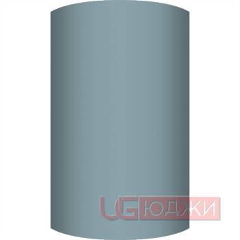 Фасад AcrylicMatt 18мм полукруглый R300мм высота 151-1000мм 008 Зелёная мята матовая кромка цвет