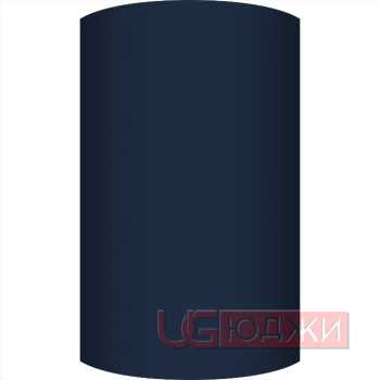 Фасад AcrylicMatt 18мм полукруглый R300мм высота 151-1000мм 010 Ультрамарин матовый кромка цвет