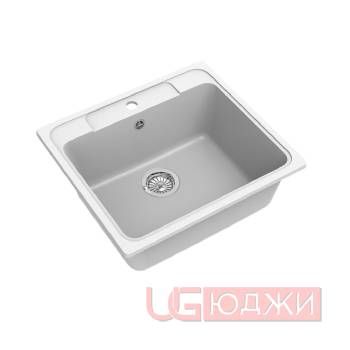 Мойка Quartz Паллада 570х510мм Голландский белый