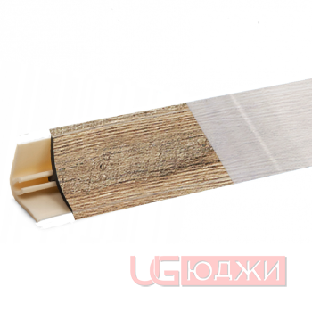 Плинтус для столешниц LB-15 RUS 3,0м 47 (6158) Дуб аляска (/6052)