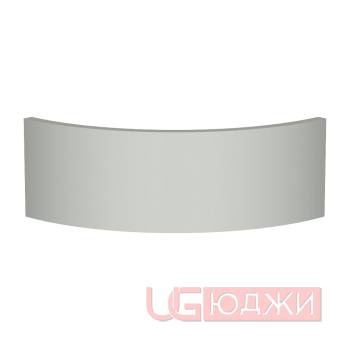 Фасад EvoSoft 18мм полукруглый R300 высота 80-150мм EVS004 Горный хрусталь кромка цвет