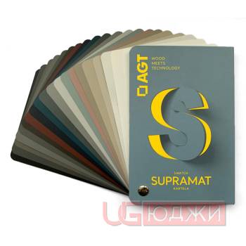 Образцы цветов фасадов Supramat