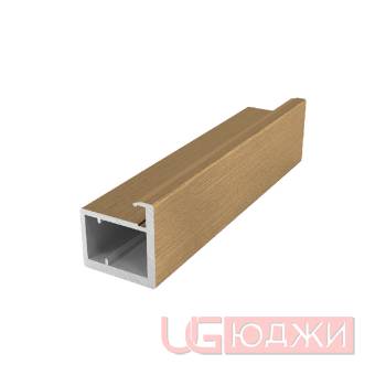 Профиль рамочный Con Bisagras TORO 3,0м, Золото браш