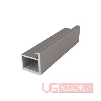 Профиль рамочный Con Bisagras TORO 3,0м, Графит шёлк