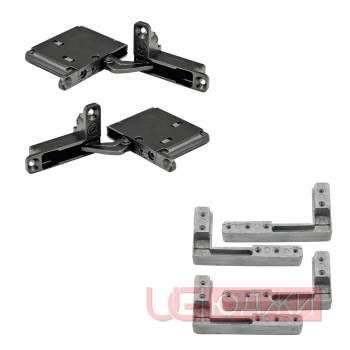 Комплект фурнитуры для 1 фасада Con Bisagras, чёрный