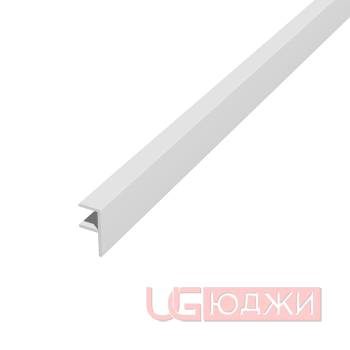 Планка МЩ угловая 3050х6мм, матовая (F-обр)