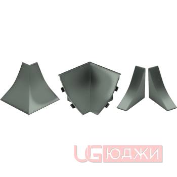 Комплект заглушек LB-23 RUS 01 (611), Серебристый