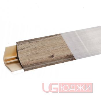 Плинтус для столешниц LB-15 RUS 3,0м 82 Берёза сандал  (521м, 521г/6018)