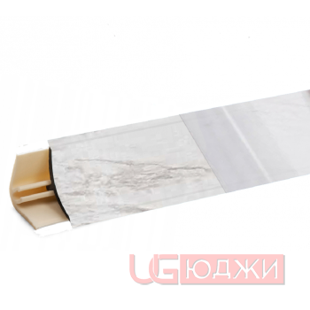 Плинтус для столешниц LB-15 RUS 3,0м 100 Браун стоун (0930м, 930г/6006)