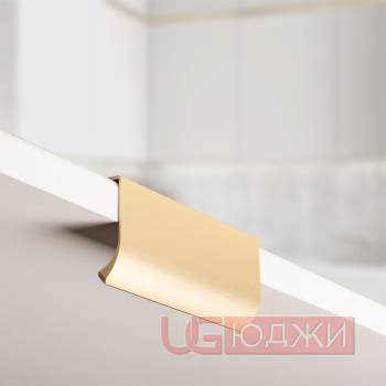 Ручка профильная 96/150мм, золото матовое