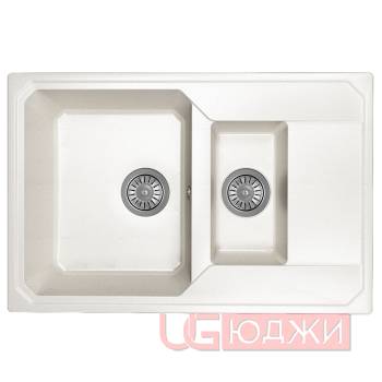 Мойка Bamboo Кардинал 760К Белый