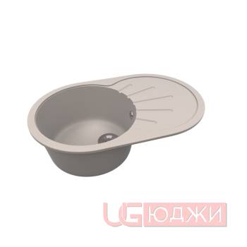 Мойка Cosmos Арктур 735х455мм Миндаль матовая