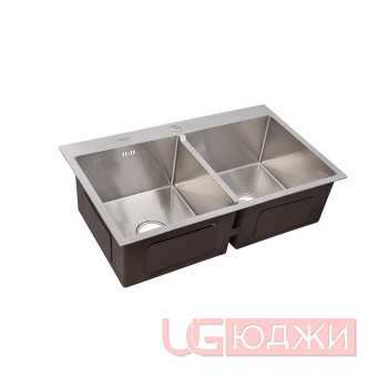 Мойка кухонная PR 8350 Bowls PREMIAL Сатин