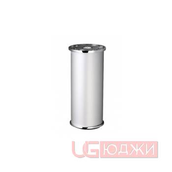 Ножка мебельная D867 H-100мм, алюминий