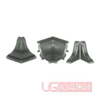 Комплект заглушек LB-15, 001 алюминий