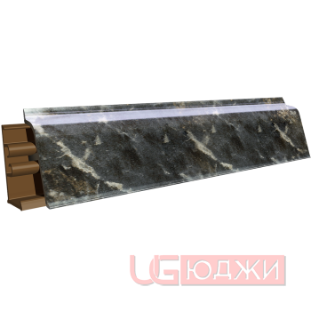 Плинтус для столешниц LB-38 3,0м 383 Королевский опал глянец (706ам, 706аг/380)