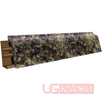 Плинтус для столешниц LB-37 3,0м 6119 Обсидан коричневый (055м, 928м/339)