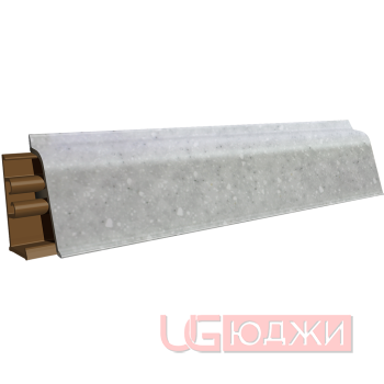 Плинтус для столешниц LB-38 4,2м 601 Семолина серая (3043м/210)