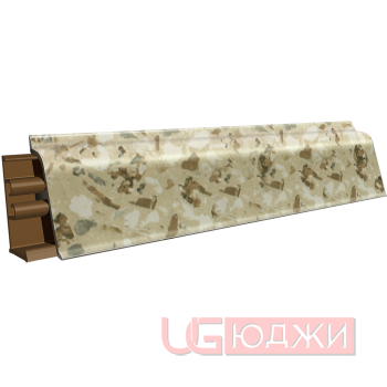 Плинтус для столешниц LB-38 3,0м 6136 Пёстрый камень (64м/332)