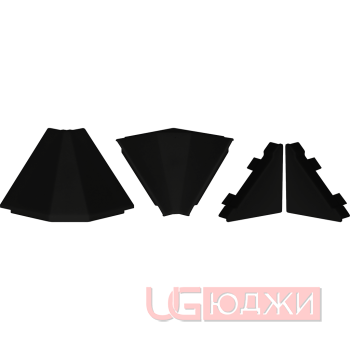 Комплект заглушек, чёрный