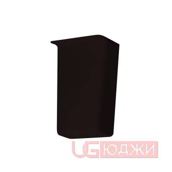 Накладка декоративная ABS L левая №8, коричневая