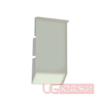 Накладка декоративная Strong L левая №1, белая