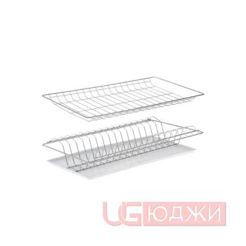 Посудосушитель эмалированный 500мм, белый