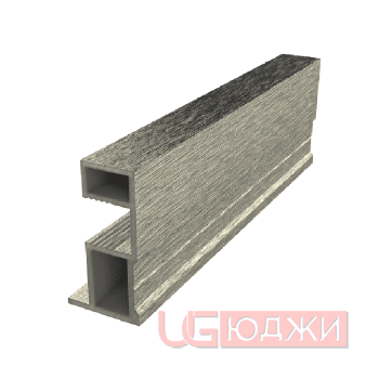 Вертикальный профиль Elephant Cat квадратный 5,4м, шампань браш