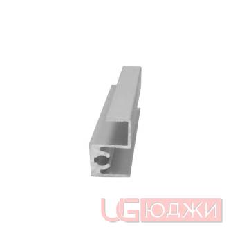 Горизонтальный верхний профиль Elephant 5,9м, хром матовый