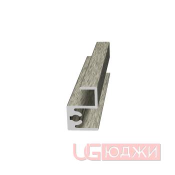 Горизонтальный верхний профиль Elephant 5,9м, шампань браш