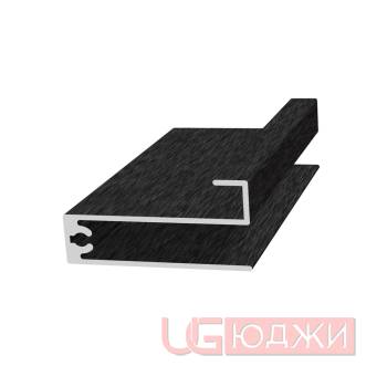 Горизонтальный нижний профиль Elephant 5,9м, графит браш