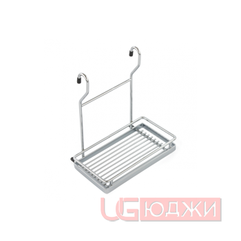 Полка одинарная мини, хром