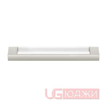 Ручка металлическая UA-09 192мм, алюмний